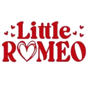 (2 Qty) Little Romeo DTF transfer