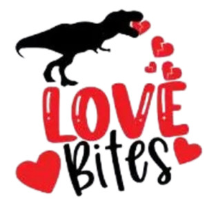 (2 Qty) Love Bites DTF transfer