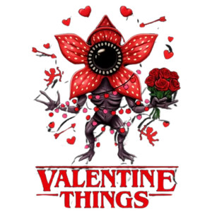 (2 Qty) Valentine Things DTF transfer