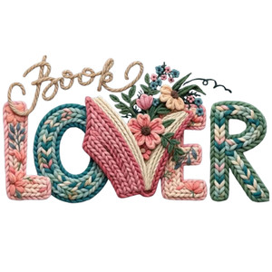 (2 Qty) Book Lover DTF transfer