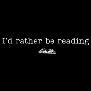 (2 Qty) I'd Rather Be Reading DTF transfer