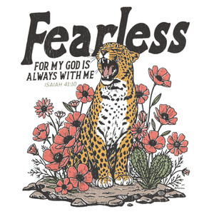 (2 Qty) Fearless DTF transfer