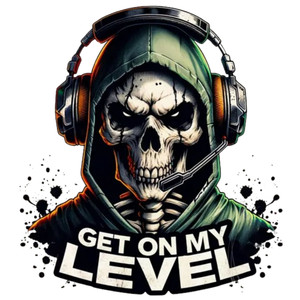 (2 Qty) Get On My Level DTF transfer