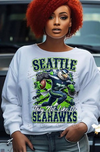 (2 Qty) Seatle Seahawks Football Player DTF transfer