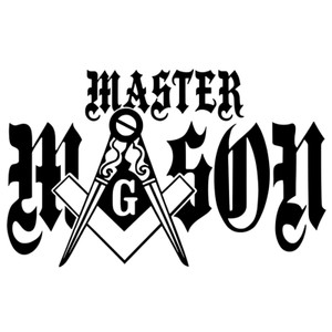 (5 of each 4 designs total 20) Master Mason Roman Text - DTF transfer