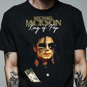 (2 Qty) Michael Jackson King of Pop - DTF transfer