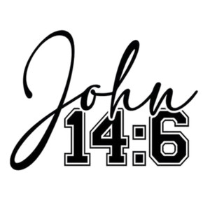 (2 qty) John 14:6 DTF transfers