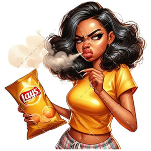 (2 qty) Flavour, Attitude, and a Whole Lot of Sassy DTF transfers