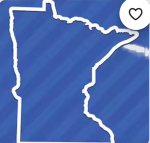 (6 Qty) State of Minnesota Logo - DTF transfer