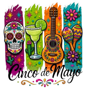 (2 qty) Cinco De Mayo  - DTF transfers