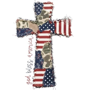 (2 qty) God Bless America - DTF transfers