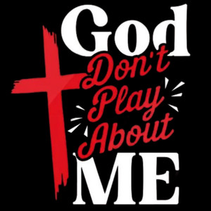 (2 qty) God Don't Play About Retro Vibe - DTF transfers