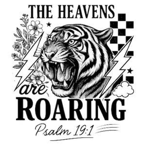 (2 qty) The Heavens Black Vibes - DTF transfers