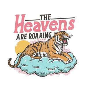 (2 qty) The Heavens Are Roaring Cloud - DTF transfers