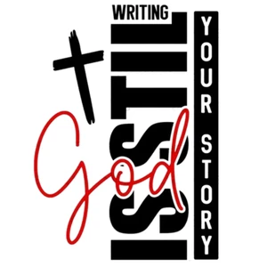 (2 qty) God Is Still Writing - DTF transfers