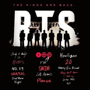 (2 qty) The Kings Are Back BTS - DTF transfers