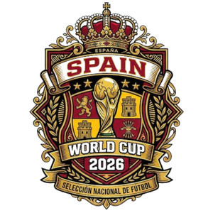 (2 Qty) Spain World Cup 2026 Selección Nacional de Fútbol DTF transfer