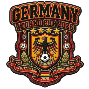 (2 Qty) Retro Fifa Germany World Cup 2026 DTF transfer