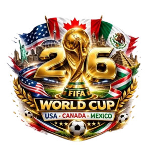 (2 Qty) 26 World Cup USA Canada Mexico DTF transfer