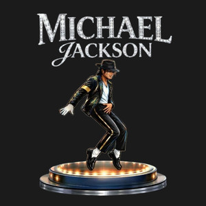 (2 Qty) Micheal Jackson Stage Performance DTF transfer