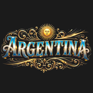 (2 Qty) Argentina Sun Whimsical DTF transfer