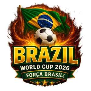 (2 Qty) Brazil Forca Brasil DTF transfer