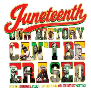 (2 Qty) Juneteenth Our History - DTF transfer