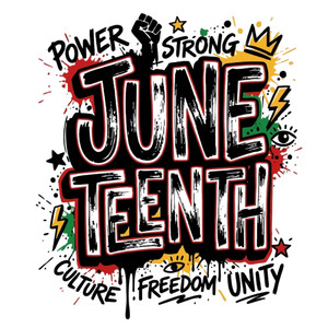 (2 Qty) Juneteenth Power - DTF transfer