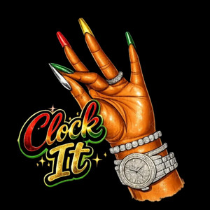 (2 Qty) Juneteenth Clock It - DTF transfer
