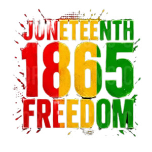 (2 Qty) Juneteenth 1865 Freedom - DTF transfer