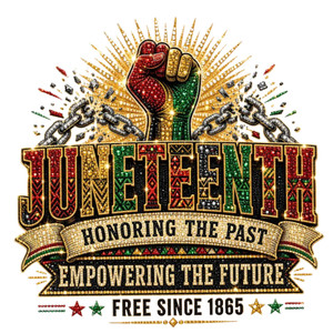 (2 Qty) Juneteenth Hounaring The Past- DTF transfer