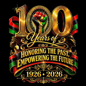 (2 Qty) Juneteenth 100 Years Of Honouring The Past Empowering The Future - DTF transfer