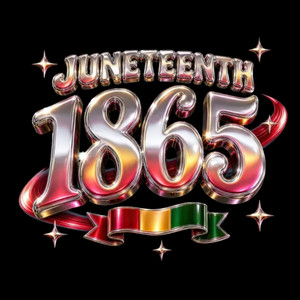 (2 Qty) Juneteenth 1865 Rockstar - DTF transfer