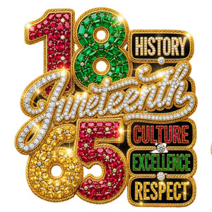 (2 Qty) 1865 Juneteenth Respect - DTF transfer