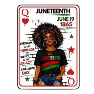 (2 Qty) Juneteenth June 19 1865 - DTF transfer