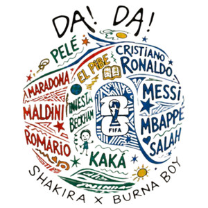 (2 Qty) Da Da Shakira Barna Boy - DTF transfer