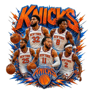 (2 Qty) New York Knicks - DTF transfer