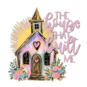 (2 Qty) The House That Buit Me - DTF transfer