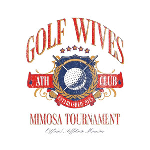 (2 Qty) Golf Wives - DTF transfer