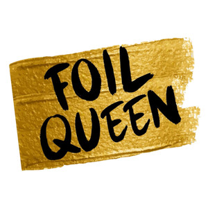 (2 Qty) Foil Queen - DTF transfer