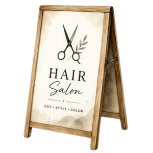 (2 Qty) Hair Salon Banner - DTF transfer