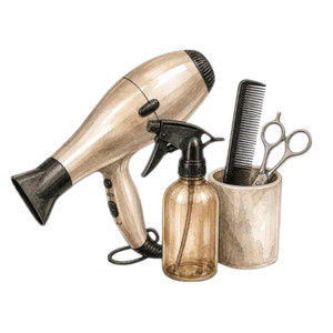 (2 Qty) Salon Accessories - DTF transfer