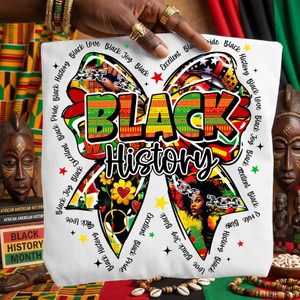 (2 Qty) Juneteenth Black History Butterfly - custom DTF transfer