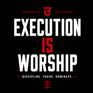 (5 Qty @ 3.5) Execution is Worship - custom DTF transfers