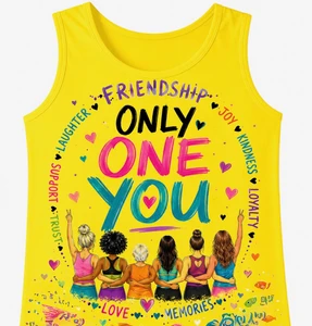 (54 Qty mix transfers) Only One You, Friendship Good friends make life brighten and misc. - custom DTF transfer