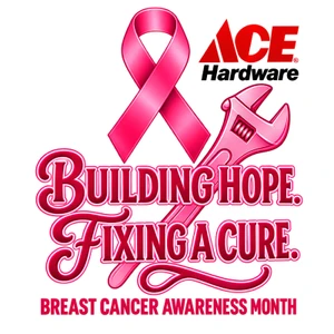 (2 Qty) ACE Hardware Cancer Awareness Building Hope - custom DTF transfer