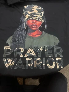 Prayer Warrior Camouflage - DTF transfers