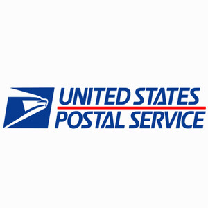 (2 qty size 11.5x3") USPS-United States Postal Service DTF Transfer (Blue with red stripe)