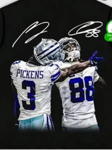 (2 Qty) PICKENS two players Football Sports  custom DTF transfers