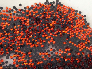 ORANGE 3mm 10ss Premium Quality Loose Hotfix Rhinestone ORANGE 3mm 10ss Premium Quality Loose Hotfix Rhinestone